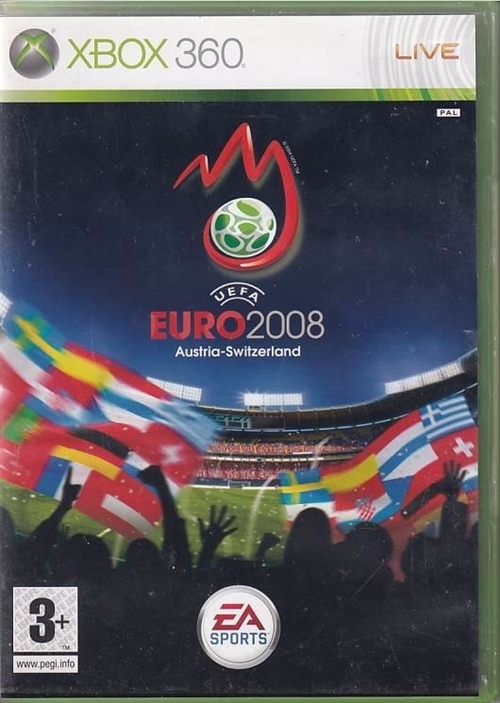 UEFA Euro 2008 - XBOX 360 (B Grade) (Genbrug)